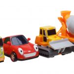 Тайо маленький автобус - Спиди, Билли, Крис и Раби. Набор из 4-х игрушек.