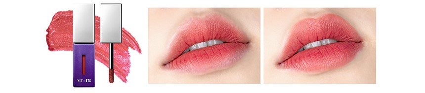 The sweet mousse lip fluid #02 Rosy peach