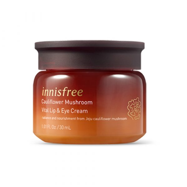 Крем innisfree Cauliflower mushroom vital lip & Eye cream