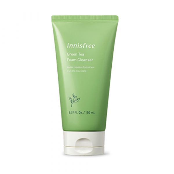 Очищающая пенка innisfree Green tea foam cleanser
