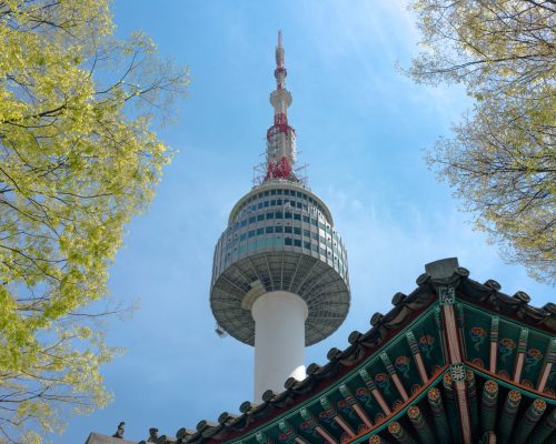 Сеульская башня на горе Намсан