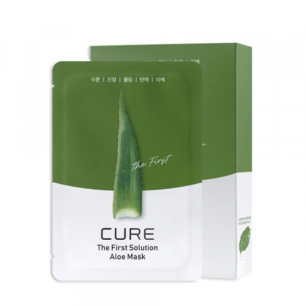 CURE+ The First Solution Aloe Mask Pack 10