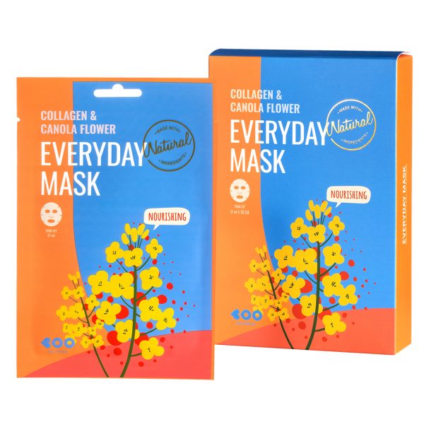 DEARBOO COLLAGEN & CANOLA FLOWER EVERYDAY MASK