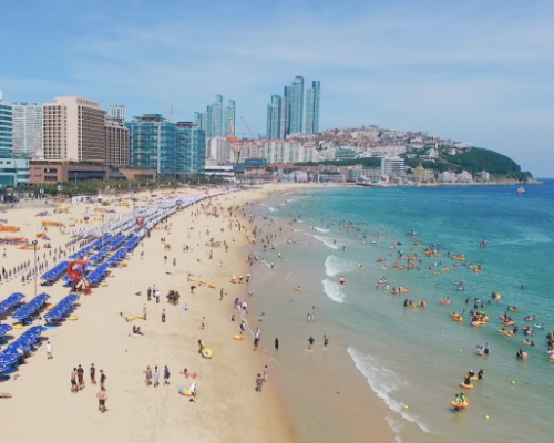 Пляж Хэундэ Пусан