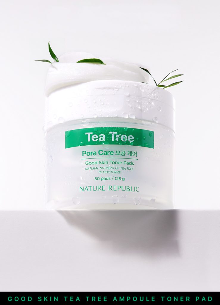 NATURE_REPUBLIC_Good_Skin_Tea_Tree_Ampoule_Toner_Pads_main1