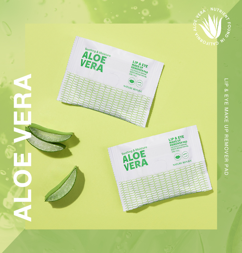NATURE_REPUBLIC_Soothing&Moisture_Aloe_Vera_Lips_and_Eyes_Makeup_Remover_Pads_main1
