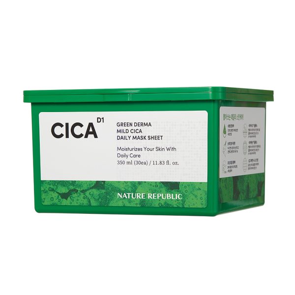NATURE_REPUBLIC_Green_Derma_Mild_Cica_Daily_Mask_Pack_main1