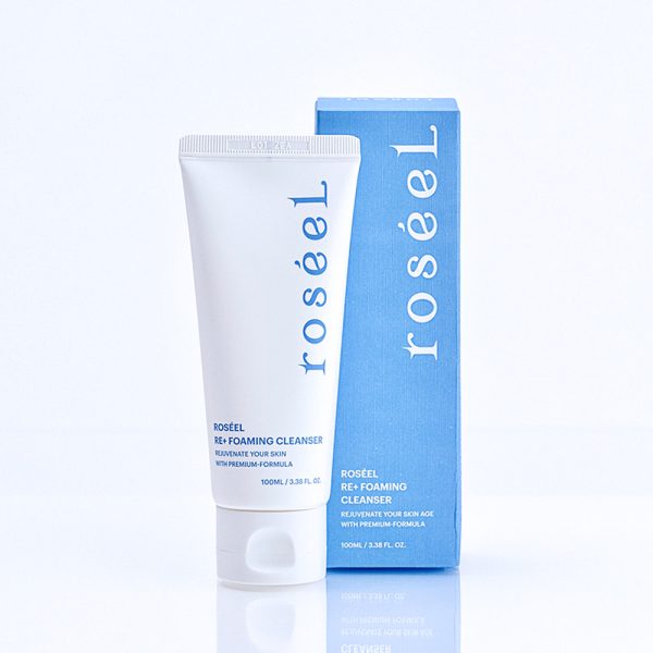 Очищающая пенка для лица ROSEEL RE+ Foaming Cleanser, 100 мл