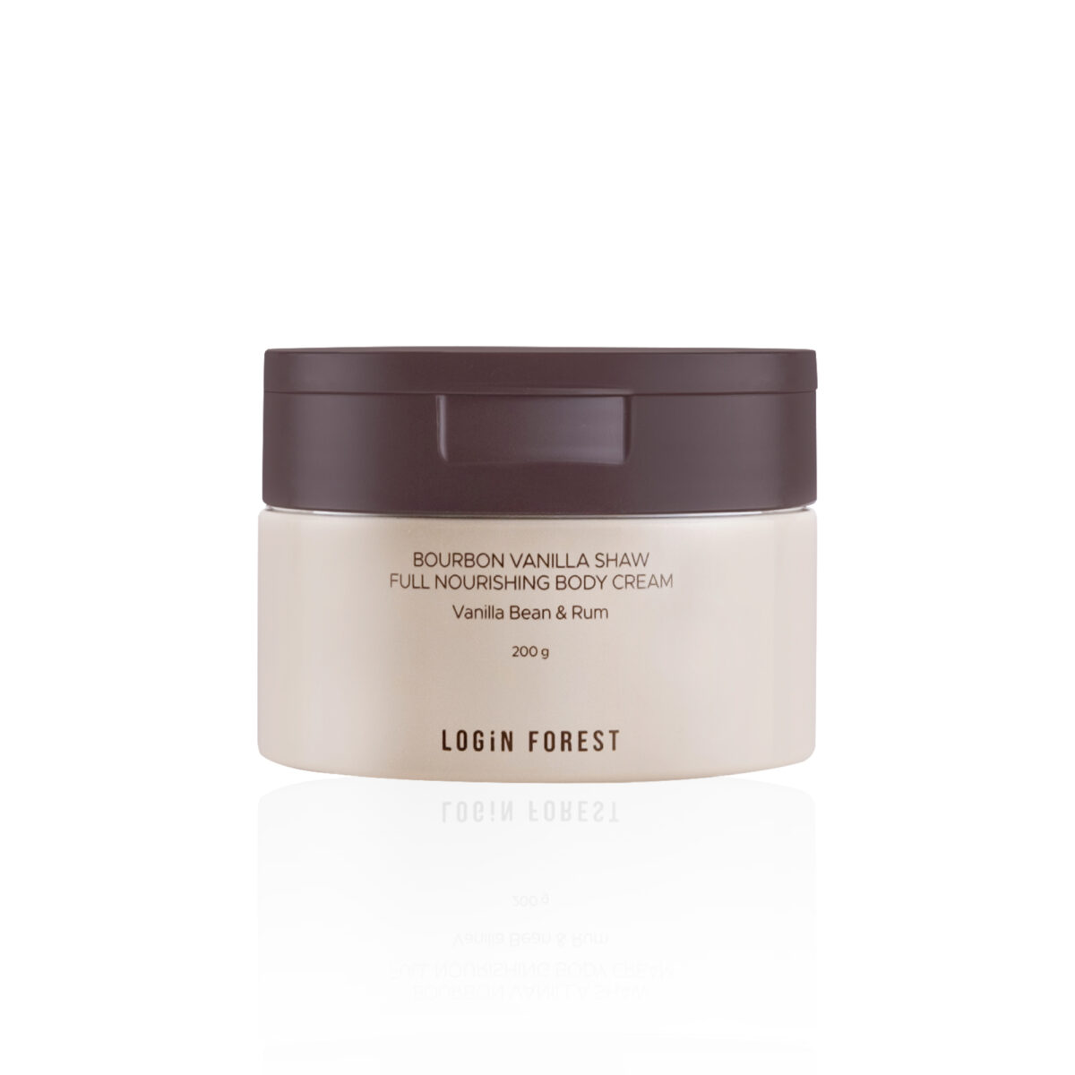 Крем для тела LOGIN FOREST Bourbon Vanilla Shaw Full Nourishing Body Cream, 200 г — изображение 1